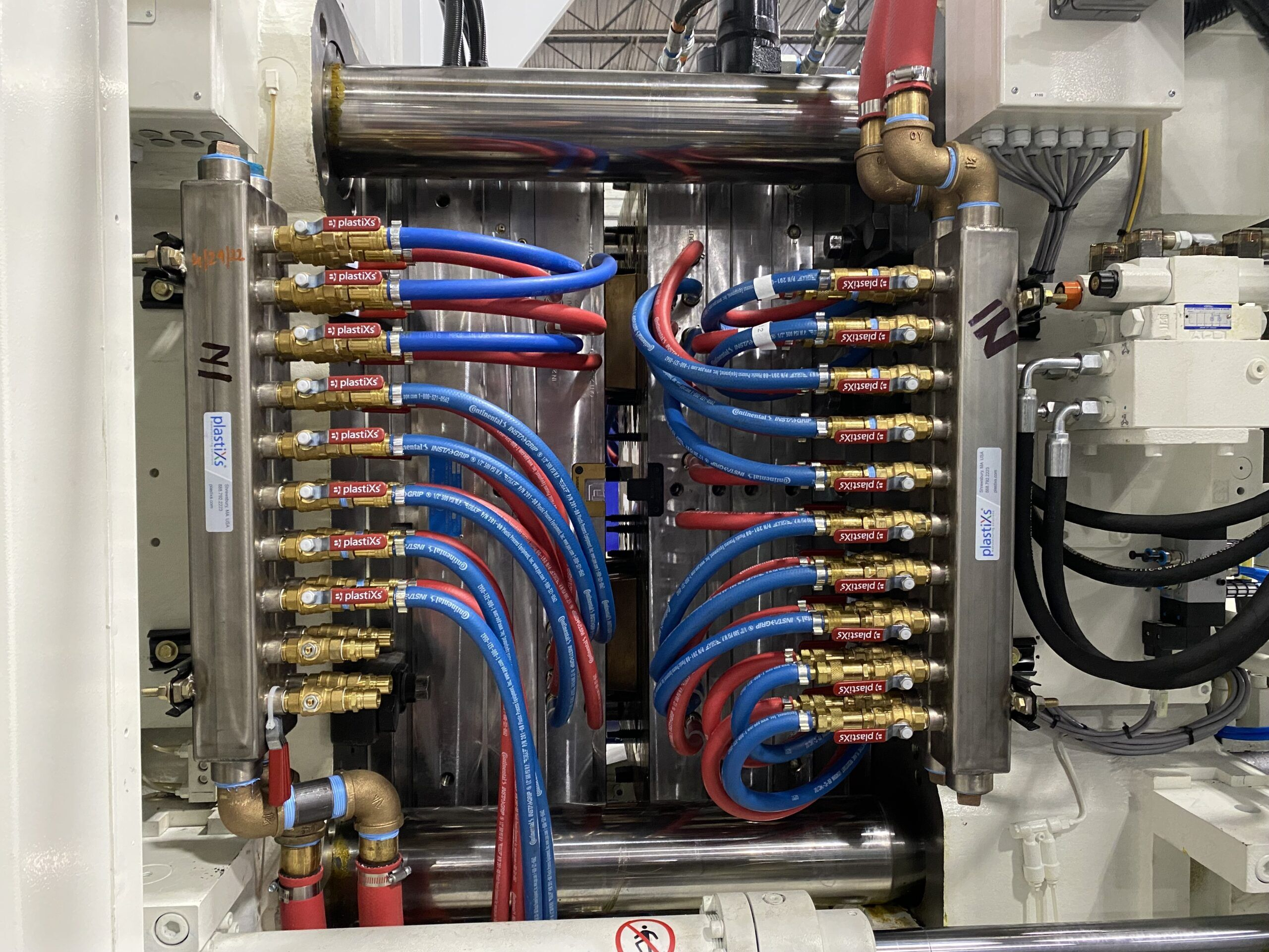 Injection mold components
