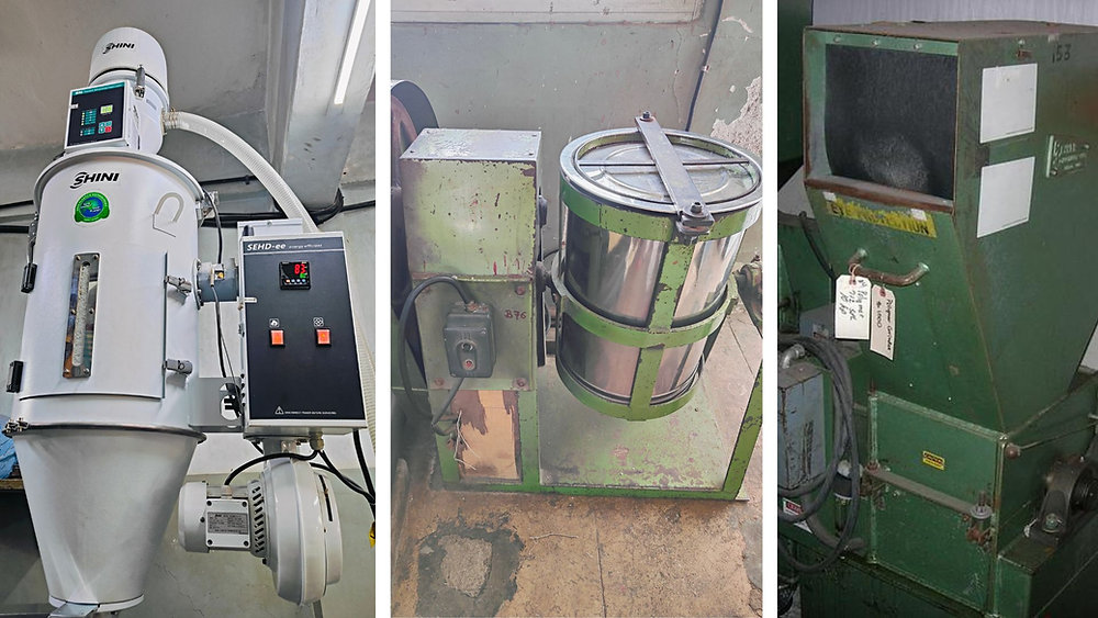 Injection molding auxiliary equipment
