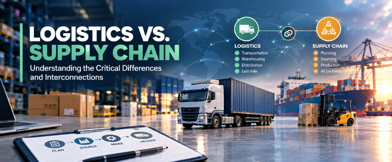 Featured image of post Logistics vs. Supply Chain